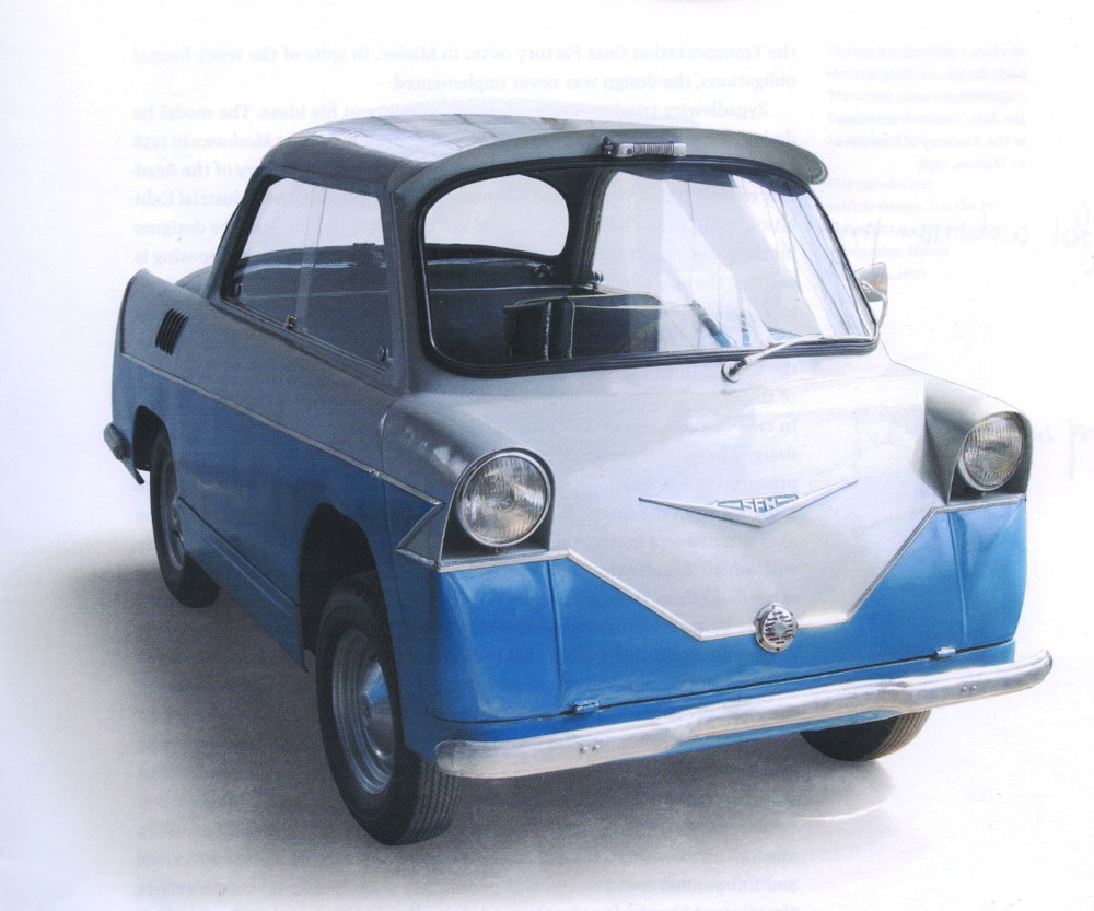 anusz Zygadlewicz, 'Smyk', automobile, for the Szczecin Motorcycle Factory, 1957 Collections of the Urban Engineering Museum in Krakow, Inventory Number MIM 169/II-8